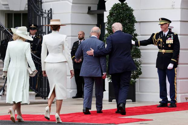 Britain's King Charles and Queen Camilla in the United States for state visit