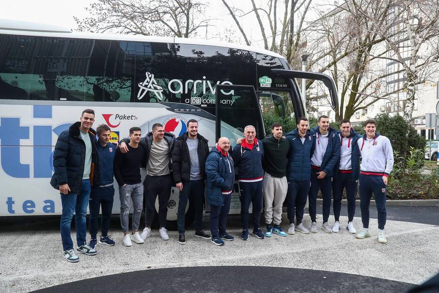 Zagreb: Okupljanje muške rukometne reprezentacije uoči priprema za Europsko prvenstvo 2024.