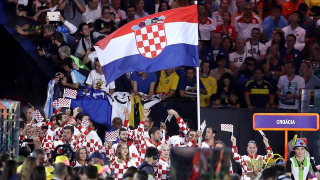 Rio de Janeiro: Hrvatski olimpijci predvo?eni Josipom Pavi?em na otvorenju Igara