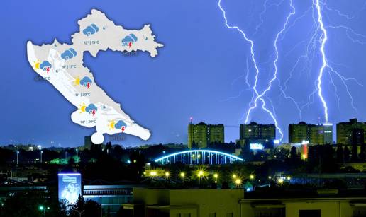 Bez kišobrana nigdje! Za vikend najavili kišu i grmljavinska nevremena. Osjetno će zahladiti
