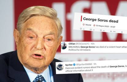 Društvenim mrežama  (opet) se širi 'vijest' da je George Soros preminuo: To je 'fake news'...