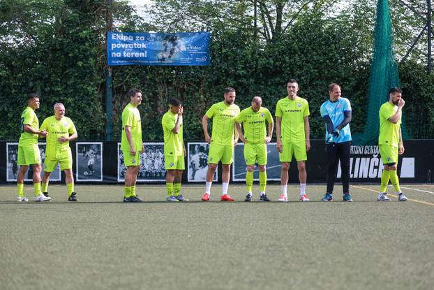 Zagreb: Revijalna utakmica legendi Dinama i hrvatske nogometne reprezentacije u čast Nikole Pokrivača