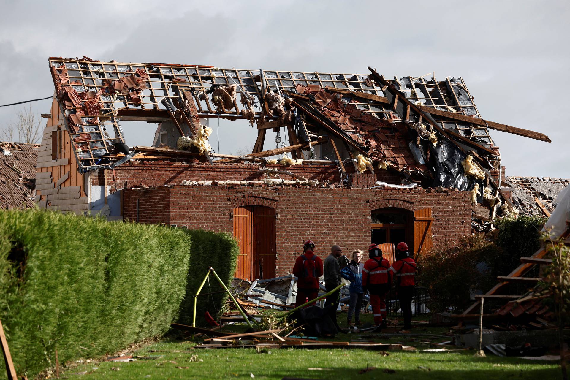 Tornado hits northern France