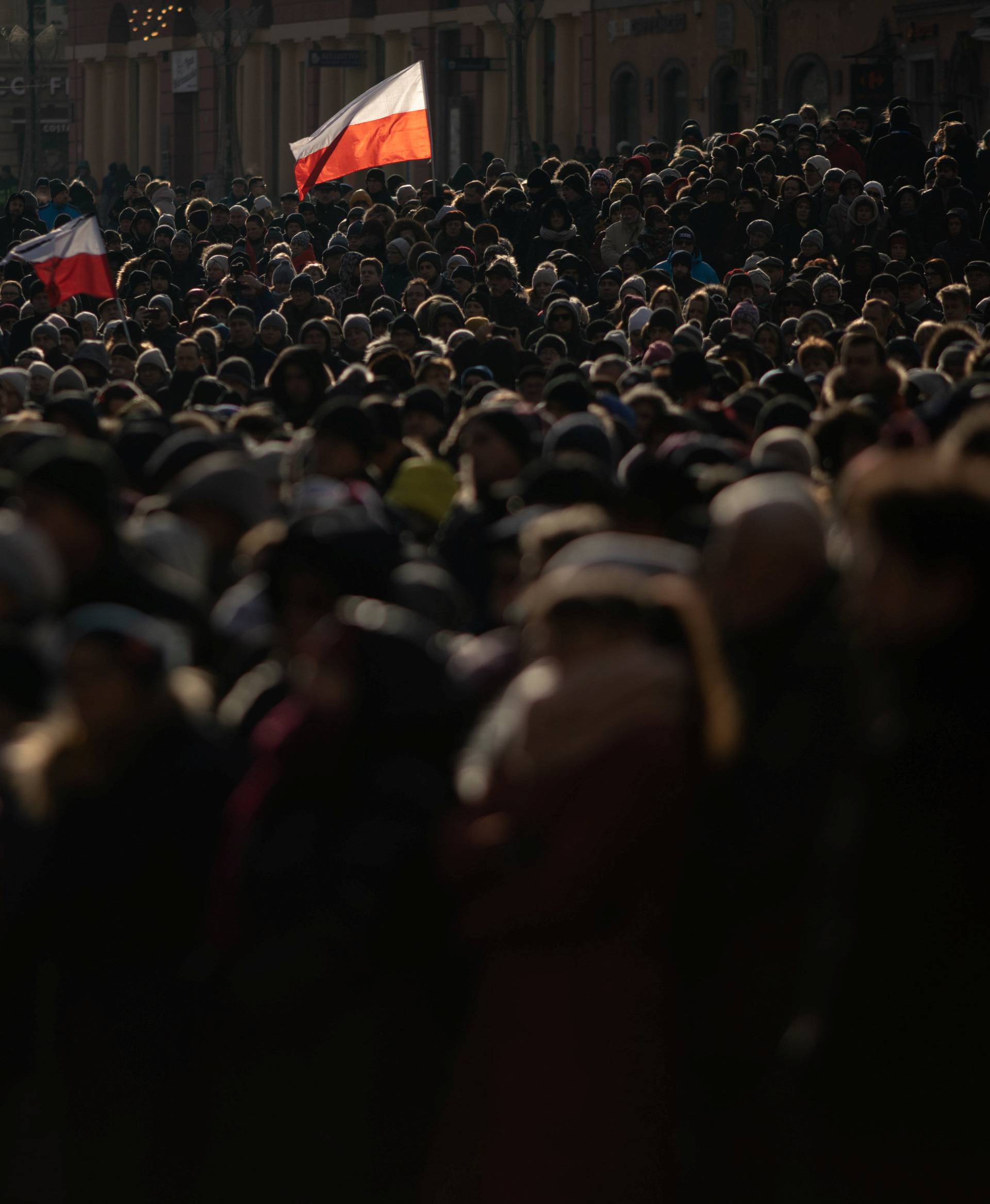 Mayor Pawel Adamowicz funeral service in Gdansk