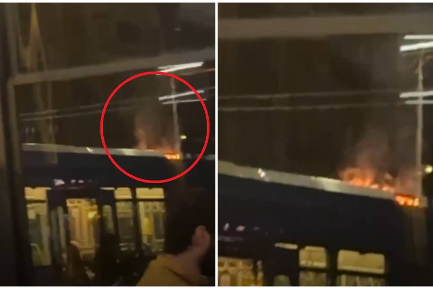 Gorio tramvaj na Maksimiru