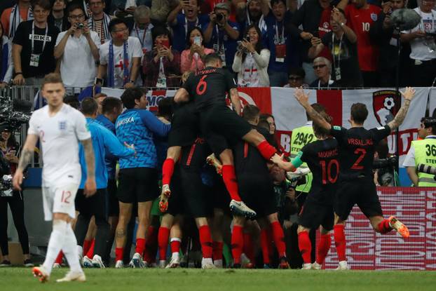 World Cup - Semi Final -  Croatia v England