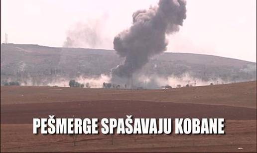 Do zuba naoružani irački Kurdi došli braniti Kobane 