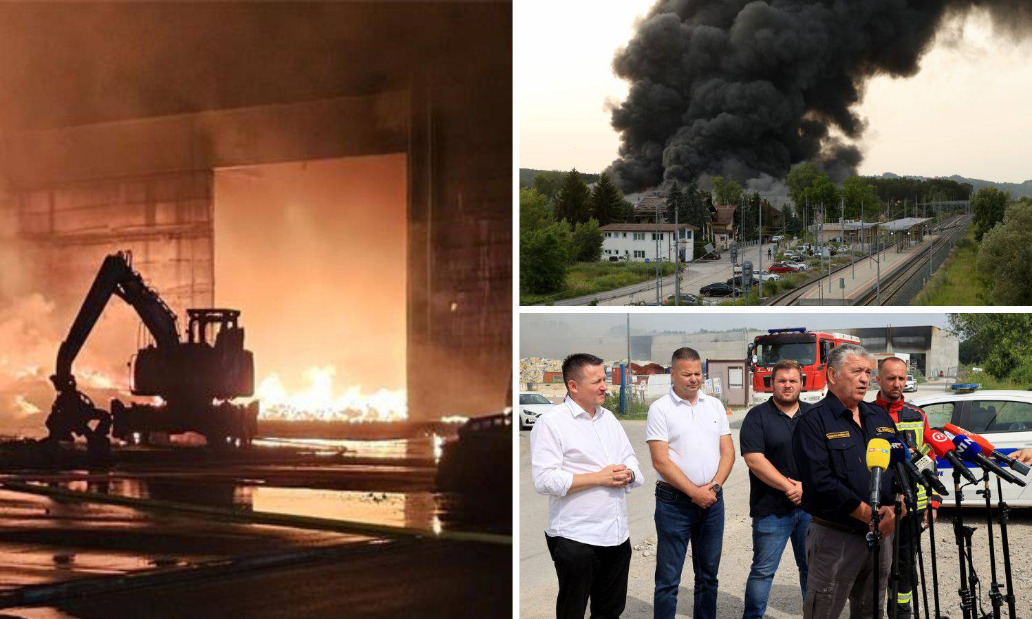 Ispovijest vatrogasaca koji su gasili u Zaprešiću: 'Pred nama puca beton, topili su se strojevi'