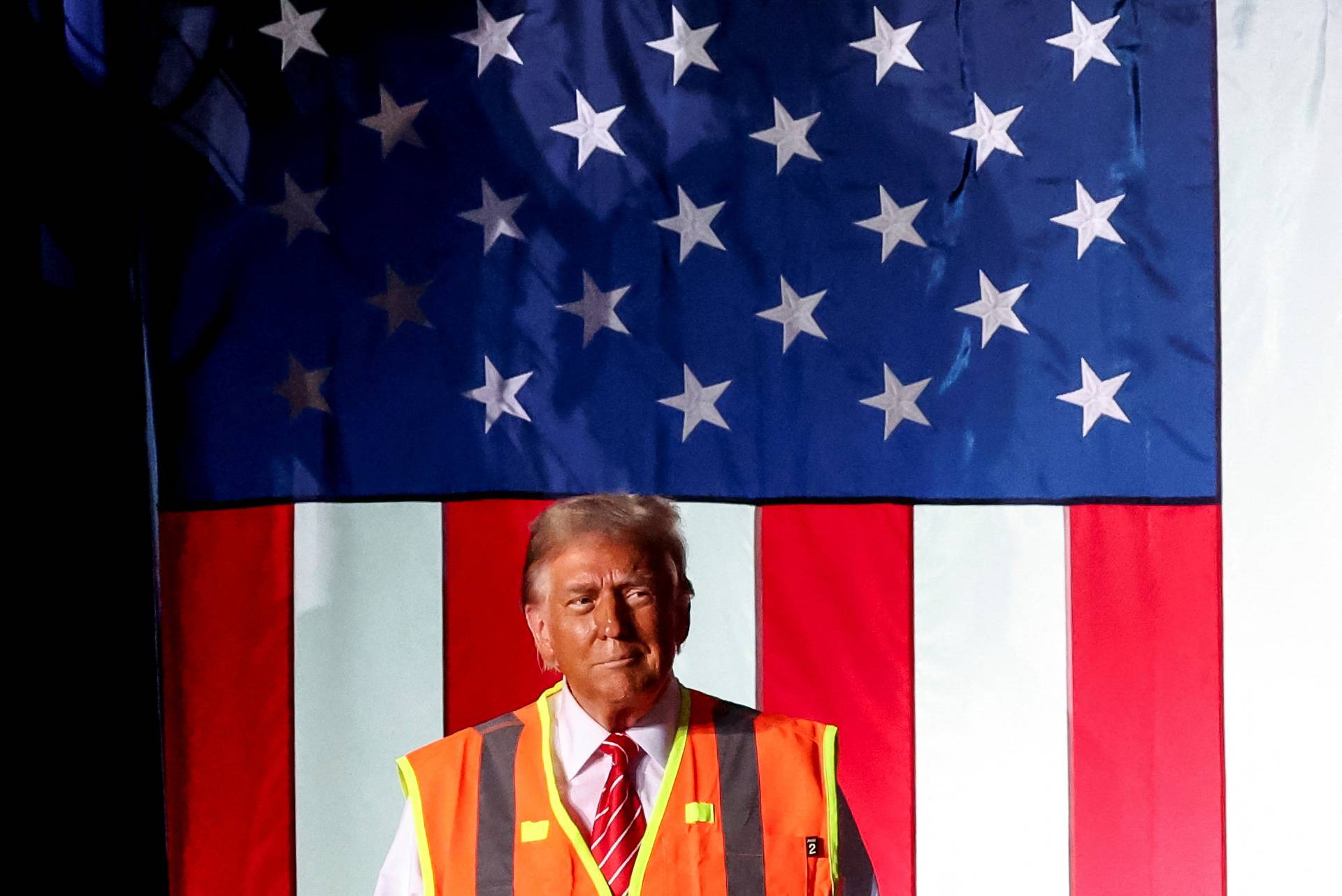 Republican presidential nominee and former U.S. President Trump holds a rally in Green Bay