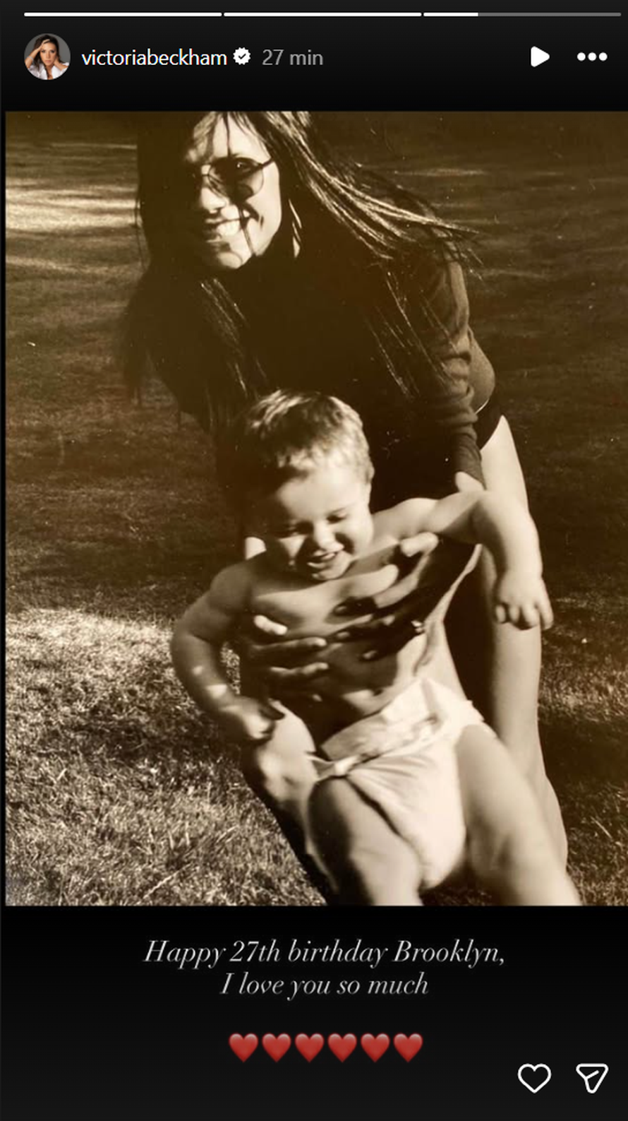 On ne želi čuti za njih, a oni mu čestitali 27. rođendan: Victoria i David ne odustaju od Brooklyna