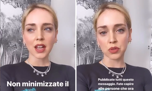 Chiara Ferragni oglasila se na Instagramu zbog korona virusa