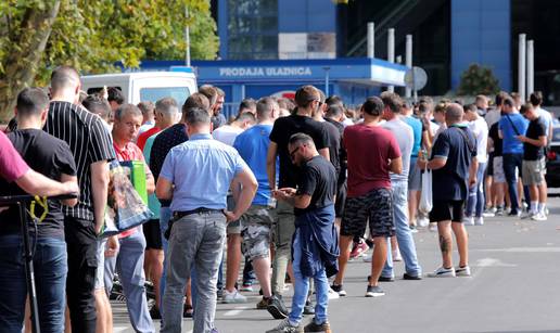 Sprema se invazija na San Siro: Opet redovi pred Maksimirom, a prvi stoje još od kasno sinoć!?