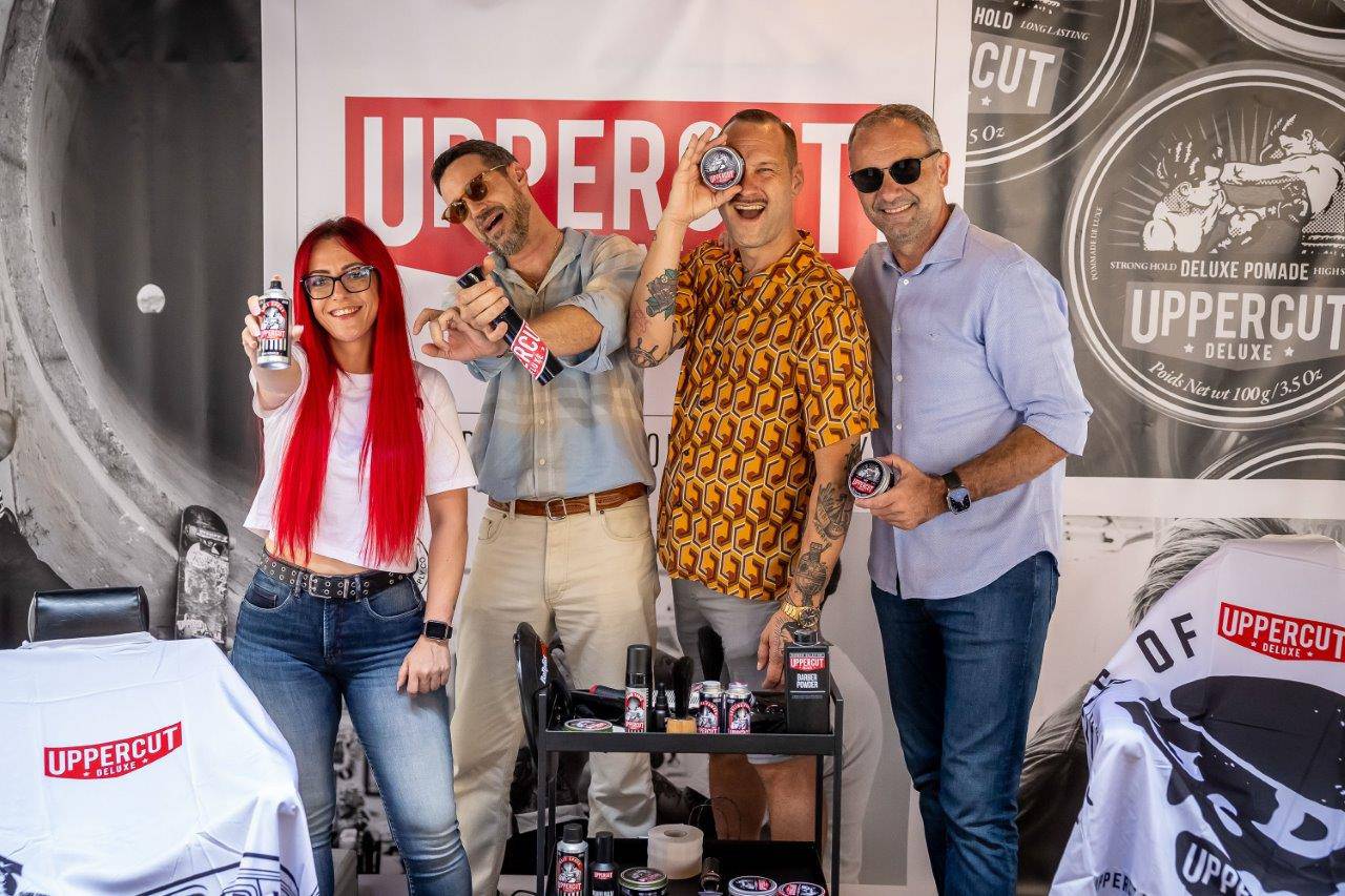 U centru Zagreba održan zabavni "Uppercut Deluxe Barber Show"