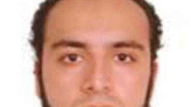 An image of Ahmad Khan Rahami, who is wanted for questioning in connection with an explosion in New York City, is seen in a a poster released by the Federal Bureau of Investigation