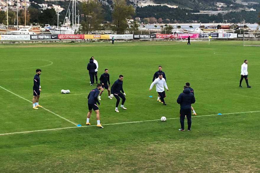 Trening Vatrenih u Omišu uoči Portugala