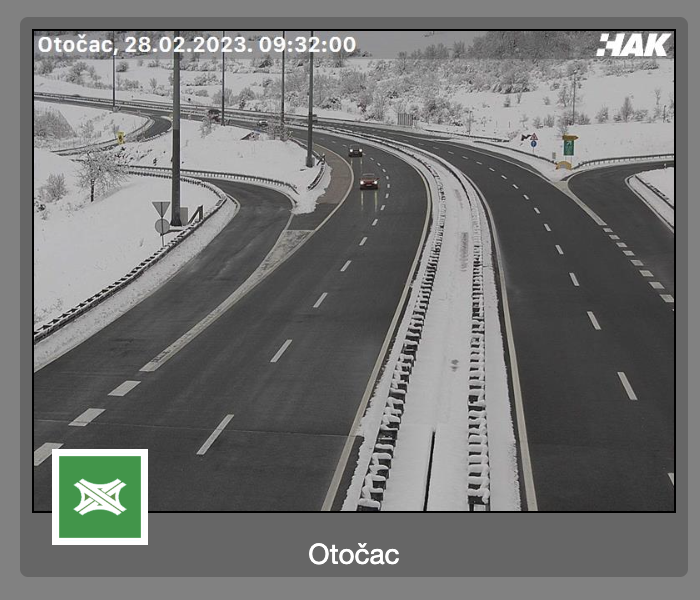 FOTO Ovako danas izgledaju autoceste: Jak vjetar i snijeg stvaraju probleme u prometu