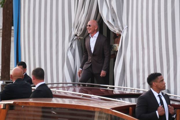 Anticipated wedding of Amazon founder Jeff Bezos and Lauren Sanchez in Italy