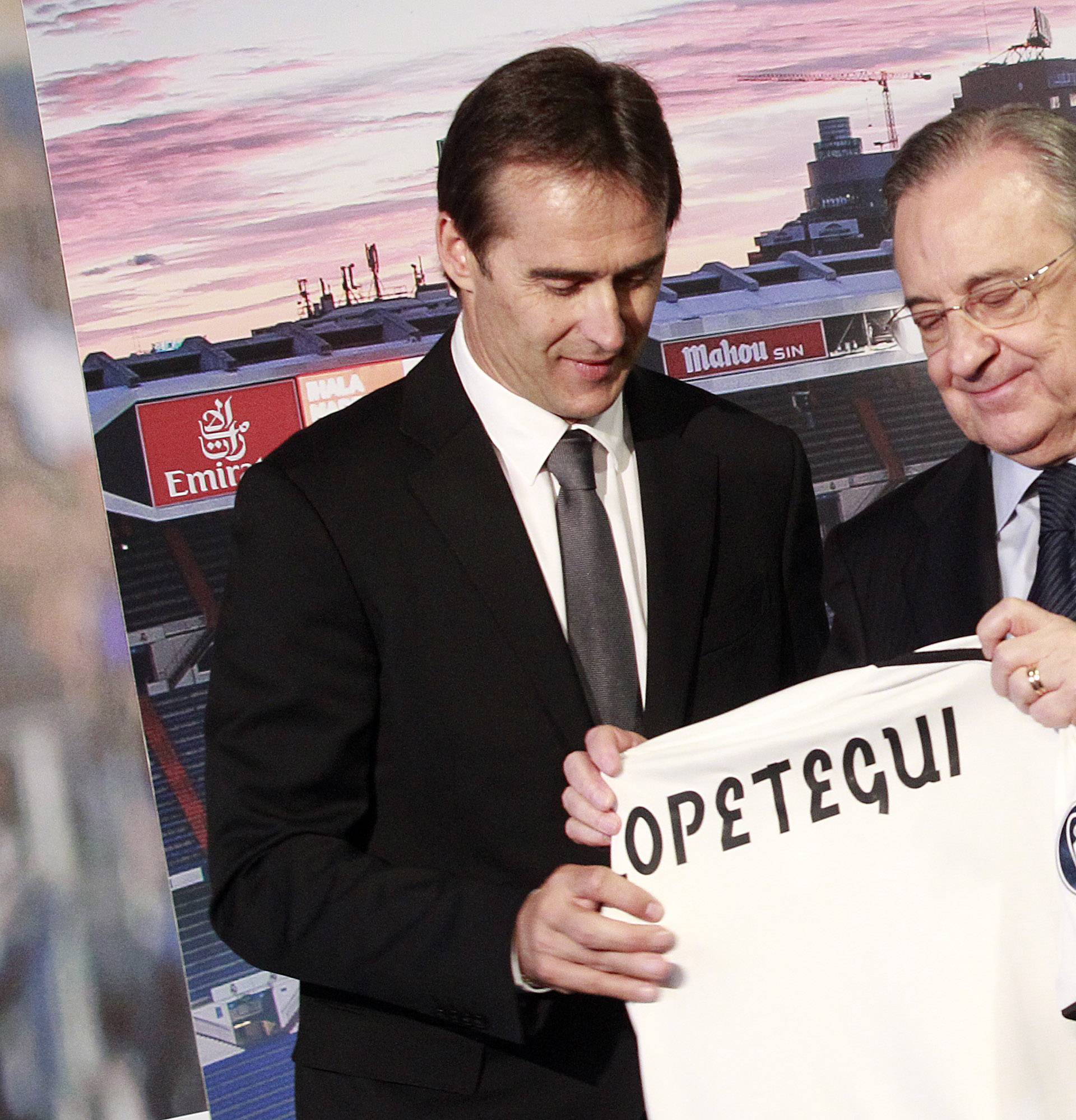 Real Madrid's new coach Julen Lopetegui