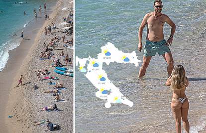 Jučer su se kupali u Dubrovniku i Zadru: Bablje ljeto traje i dalje