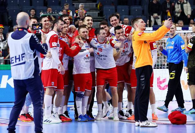 EHF 2024 Men's European Handball Championship - Main Round - Germany v Croatia