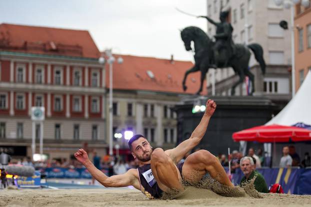 Zagreb: 74. Boris Hanžeković memorijal, skok u dalj, muški