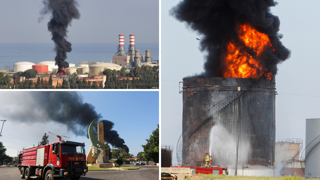 Nakon nestašice goriva u libanonskim elektranama, izbio požar u naftnom postrojenju