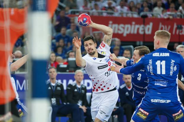 IHF Svjetsko rukometno prvenstvo 2025., Hrvatska - Island