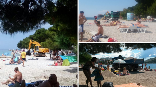 Kad kreću radovi na plažama? Kao i uvijek, čim počne sezona!