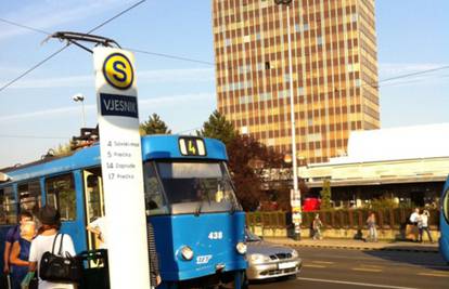 Zagreb: Na križanju Slavonske i Savske sudar dvaju tramvaja