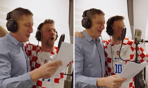 Poslušajte navijački hit! Bulić i Džomba su zapjevali: 'Idemo pokazat da smo svjetska sila!'