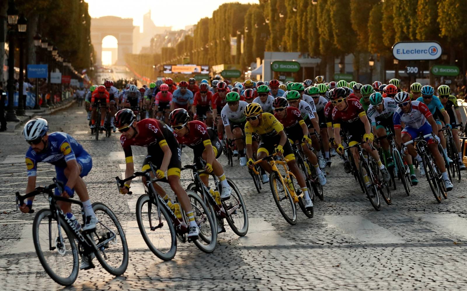 FILE PHOTO: Tour de France - The 128-km Stage 21 from Rambouillet to Paris Champs-Elysees