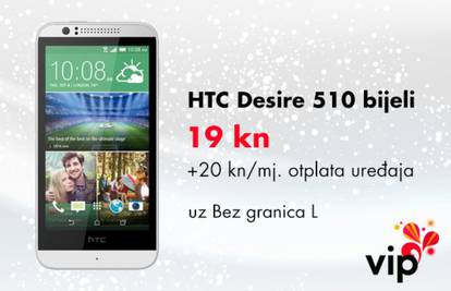 Najbolji Božićni poklon za vašeg dragog: HTC Desire 510!