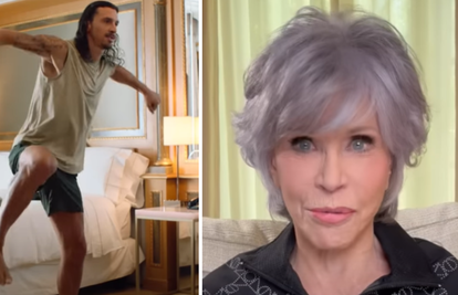 Ibrahimović i Jane Fonda snimili zajedničku reklamu: 'Zlatane, požuri više. Spuštaj se na pod'