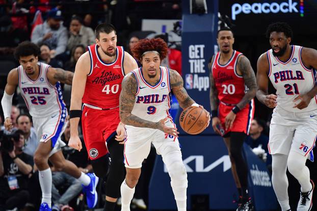 NBA: Philadelphia 76ers at Los Angeles Clippers