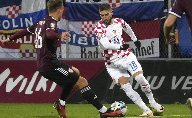 Euro 2024 Qualifier - Group D - Latvia v Croatia