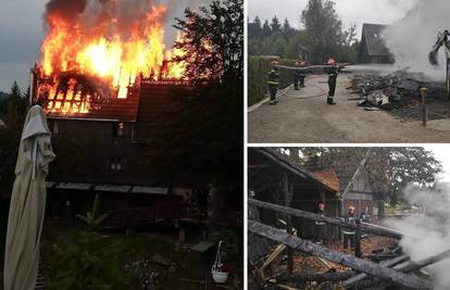 Drama na Plitvicama: U požaru ozlijeđena dvojica vatrogasaca