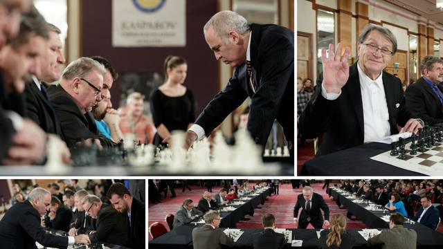 Ćiro, Šeks i Martin pokušali se suprotstaviti Gariju Kasparovu
