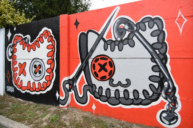 Koprivnica: Gradske površine obogaćene su novim muralima nakon Street Art Festivala