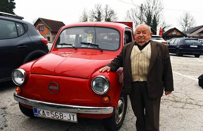 Mile vozi samo Fiću: Ovo mi je sedmi od 1970. Nikad me nije ostavio na cesti, ide i po snijegu