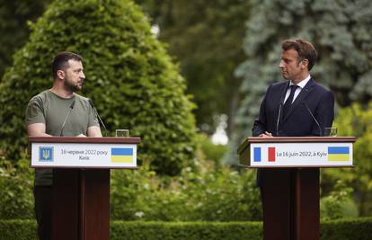 Razgovor Macrona i Zelenskog uoči konferencije potpore Ukrajini: Tu je 10 točaka za mir
