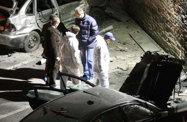 ARHIVA - Zagreb:  Ivo Pukani? poginuo u eksploziji  automobila, 23.10.2008.  