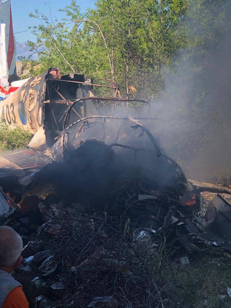 Zrakoplov se srušio kraj Zadra, dva vojnika su smrtno stradala