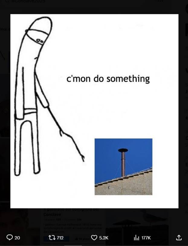 FOTO Internet pun memova zbog konklave. Ovo su najbolje fore! Galeb je postao faca...