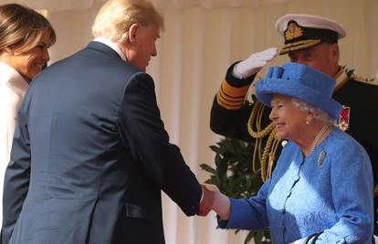 Donald i Melania Trump susreli su se s kraljicom Elizabetom