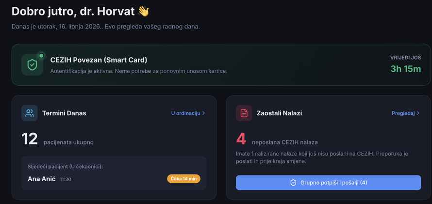 Povezivanje na CEZIH postalo je zakonska obveza za sve privatne ordinacije