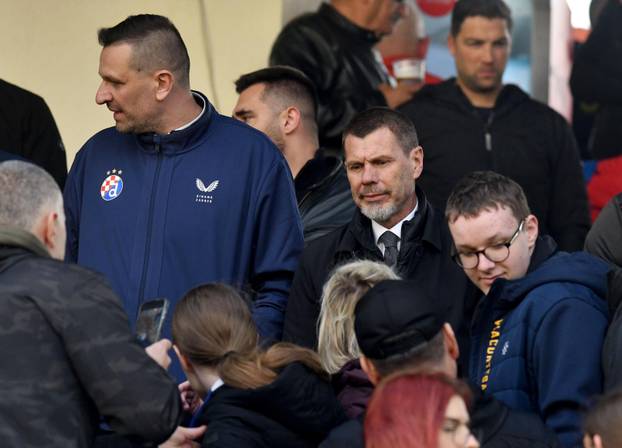 Šibenik: Zvonimir Boban, novi predsjednik Uprave GNK Dinamo, na utakmici Šibenik - Dinamo