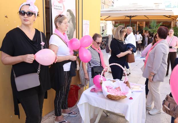 Šibenik: Obilježen Dan ruži?aste vrpce