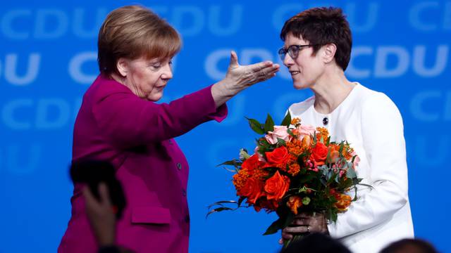 FILE PHOTO: Christian Democratic Union (CDU) party congress in Berlin