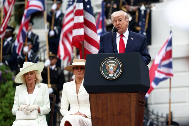 Britain's King Charles and Queen Camilla in the United States for state visit