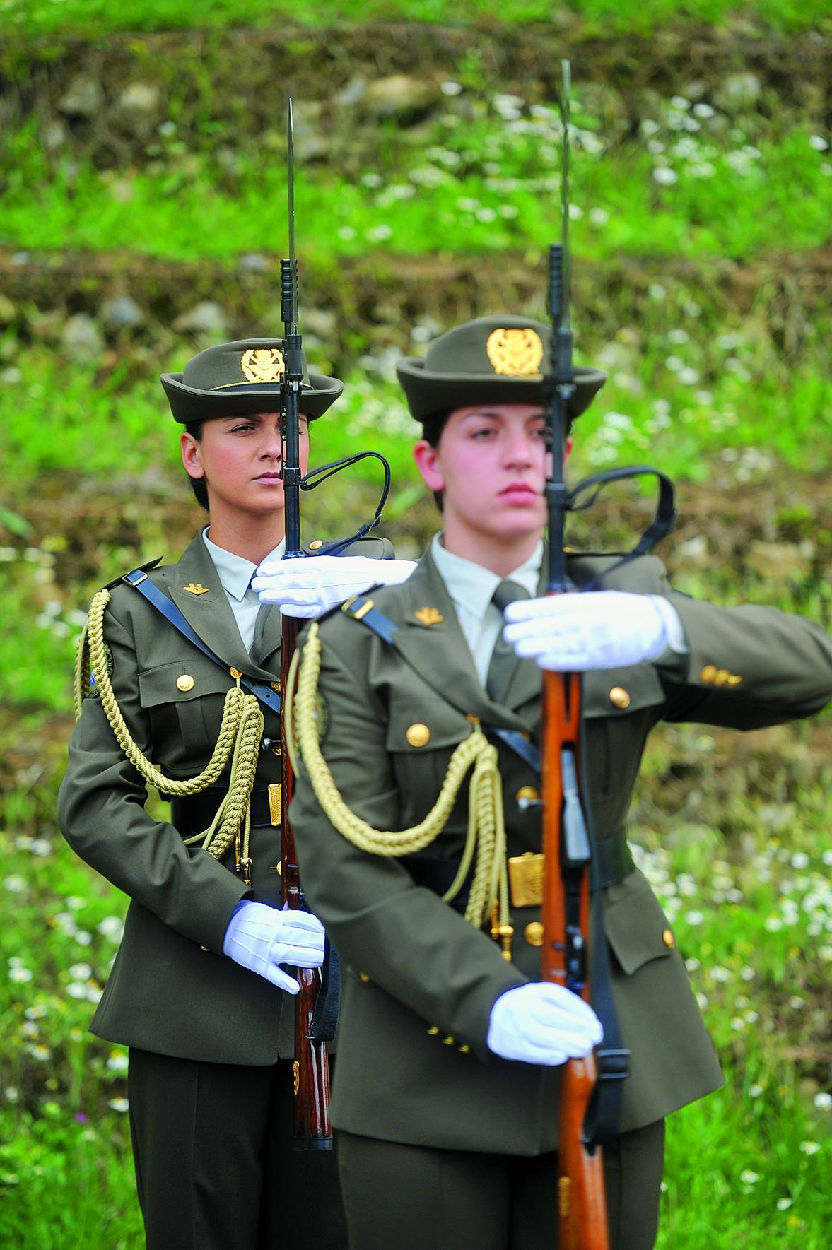 Kolindina garda: Tri vojnikinje prve žene u Počasnoj satniji